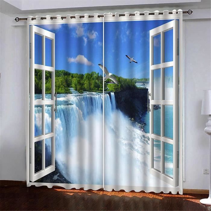 Rideau De Douche Dégradé, Imperméable Et Anti-moisissure Avec Crochets 120 X 200 Cm Degrade Vert 96526376