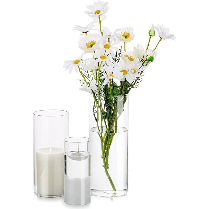 Coupe cylindrique Plexiglas (Diam. 15 cm) - accessoire fleurs