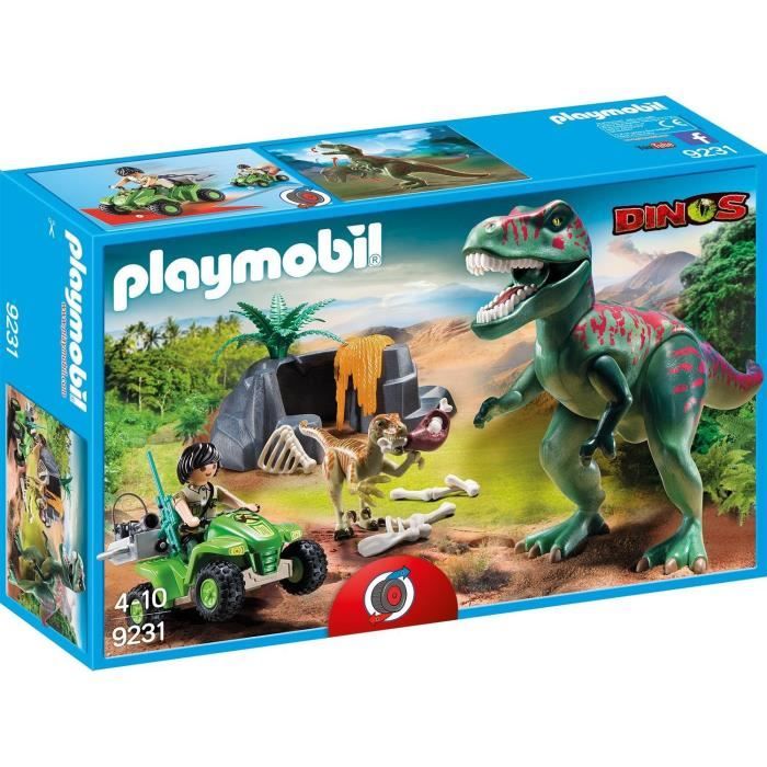 PLAYMOBIL 9231 Explorateur avec dinosaure T-Rex
