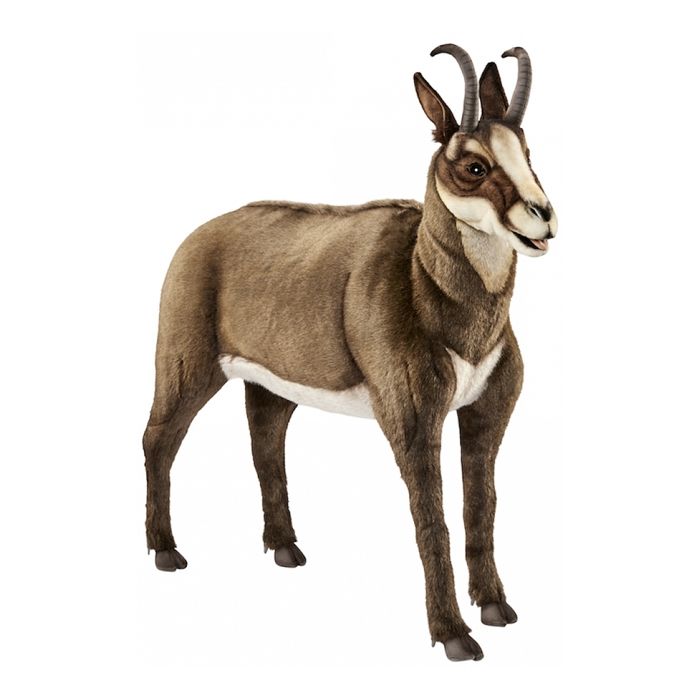 Hansa Peluche Geante Chamois 107 Cm L Cdiscount Jeux Jouets
