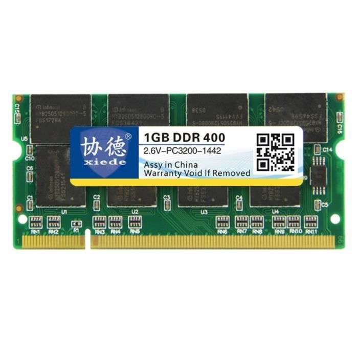 Mémoire RAM DDR1 1 Go PC-3200 (400 MHz) - Barrette DIMM, Occasion Testée Fonctionnelle