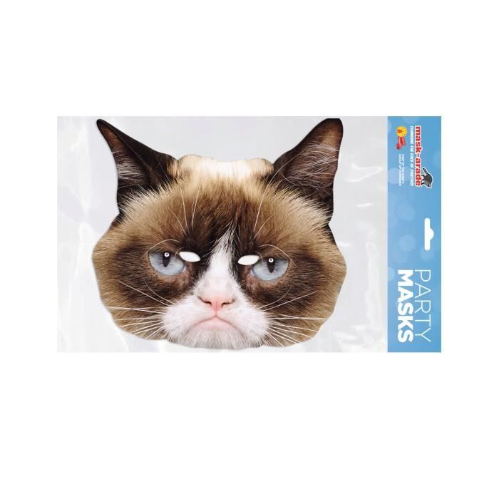 Masque Carton Chat Grognon Cdiscount Jeux Jouets