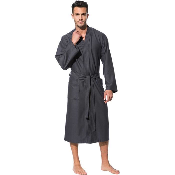 Peignoir homme coton leger best sale