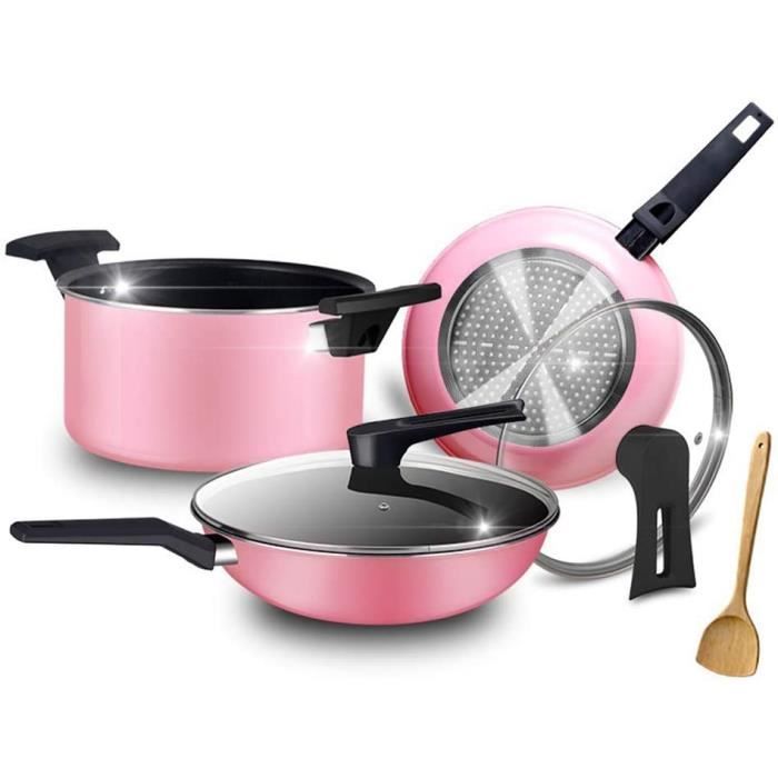 casserole rose cdiscount