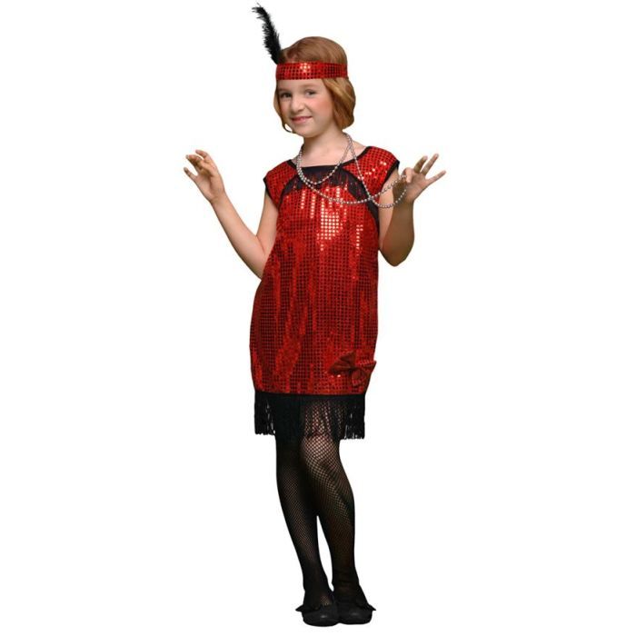 Robe Charleston Rouge - Achat / Vente déguisement ...