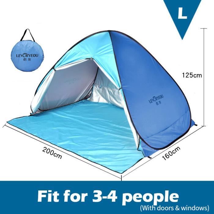Tente Ombrage Portable Pour Chien Abri De Soleil Pop-up - Protection UV Plage Et Extérieur
