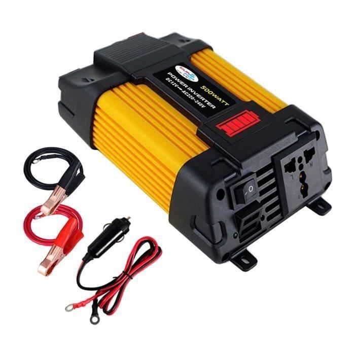 Convertisseur Onduleur Pur Sinus électricité 12V/220V maison camping-cars 8000W Pic 32000W 12v /220V - Équipement caravaning