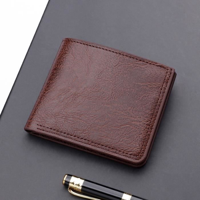 Porte-cartes En Cuir PU - 24 Emplacements + 2 Grands Emplacements - 7,5x11 Cm - 6 Couleurs Au Choix (rouge, Vert, Bleu, Noir, Gris, Rose)