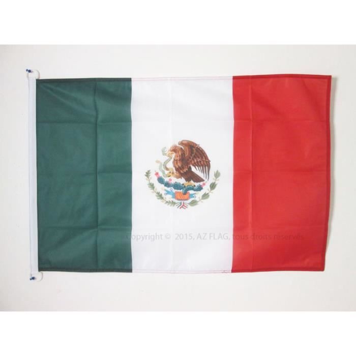 AZ FLAG Pavillon Nautique États-Unis 45x30 Cm – Drapeau USA Qualité Marine Polyester 150D, Bords Renforcés & Anneaux