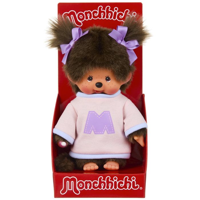 Peluche - BANDAI - Monchhichi - SE203956 - Sweat M - 20 cm