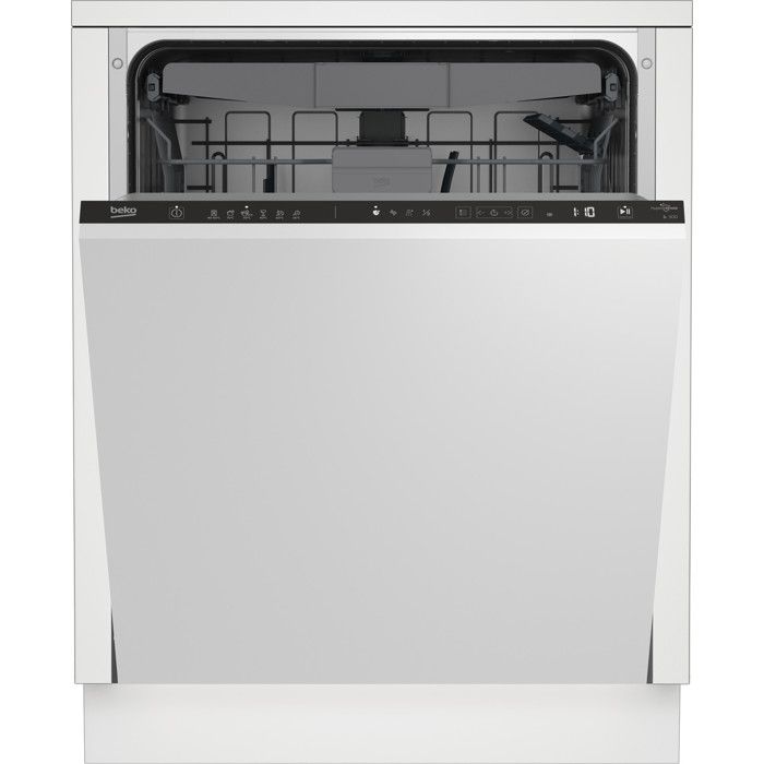 Lave-vaisselle intégrable BEKO 15 couverts - 45dB - tiroir porte à glissières