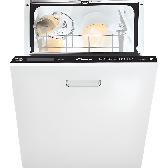 candy cdi 2t1047 lave vaisselle integrable niche largeur 45 cm profondeur 60 cm hauteur 82 cm cdiscount electromenager