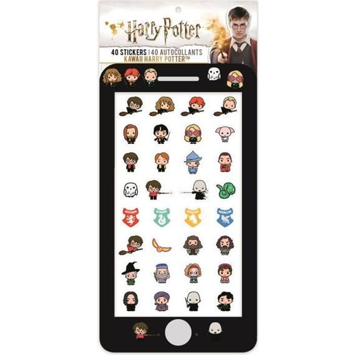 Cinereplicas Autocollants Kawaii Harry Potter Achat Sticker