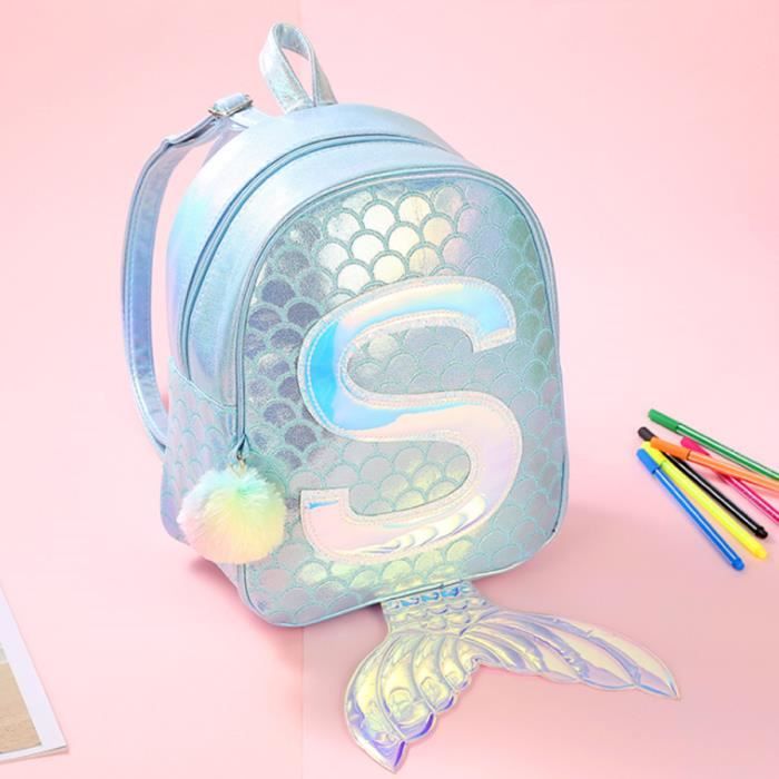 Sac à bandoulière queue de sirène à paillettes pour filles, sacoche à fermeture éclair, porte-monnaie, sacs à bandoulière, portefeuille porte-cartes scintillant, cadeaux pour enfants