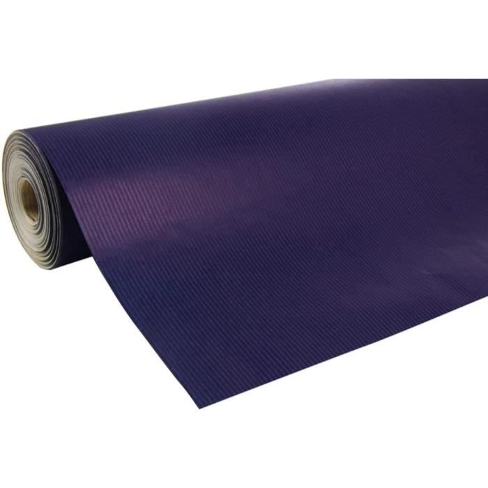 Papier Kraft Clairefontaine Bleu France - Rouleau 50 M X 70 Cm - 60 G/m² - Recyclé