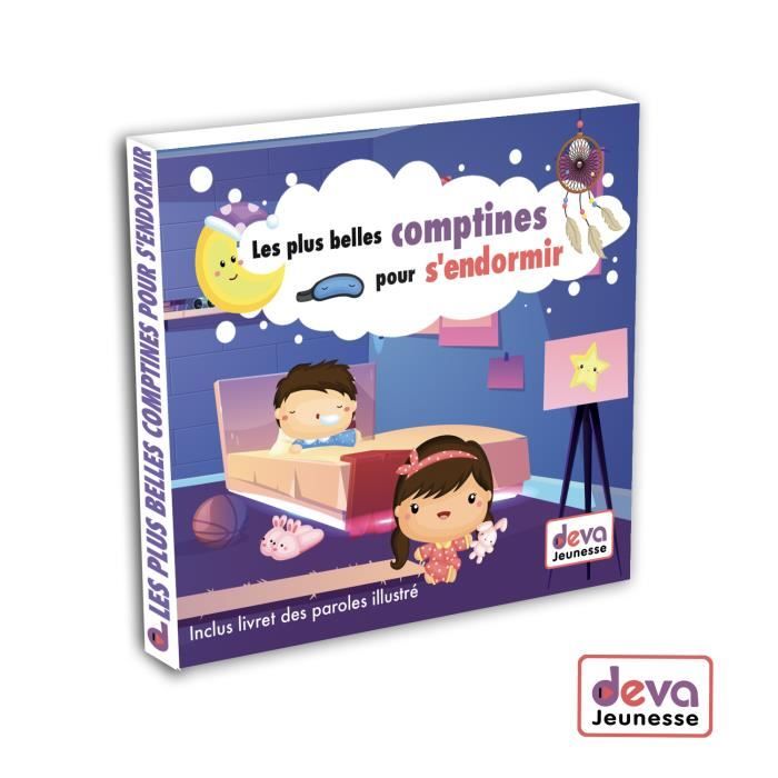 Belles Comptines Pour S Endormir Cd Livret Cdiscount Musique