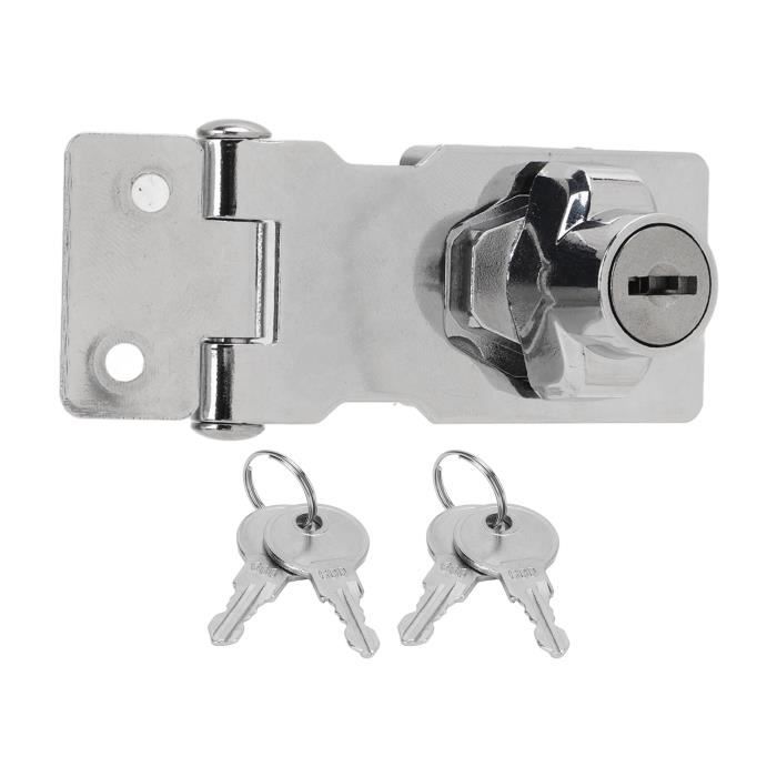 Verrou De Porte À Boulon Coulissant En Acier Inoxydable, Verrou De Porte De 4 Pouces En Acier