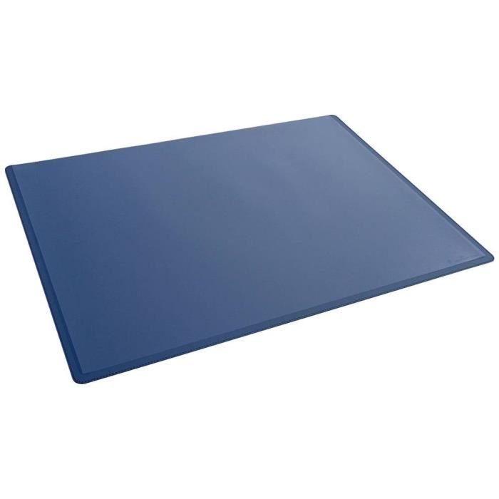 Durable 722207 Sous-main bleu foncé, transparent (l x H) 530 mm x 400 mm