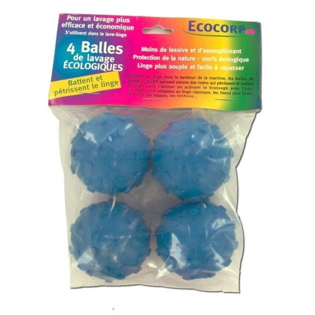 4 Balles-battoirs de lavage écologiques - Cdiscount Electroménager