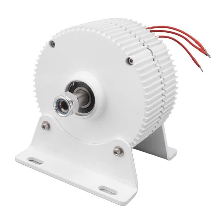 Générateur Aimant Permanent 2000W 3 Phases 120V/220V - Synchrone Sans Engrenages - Neuf