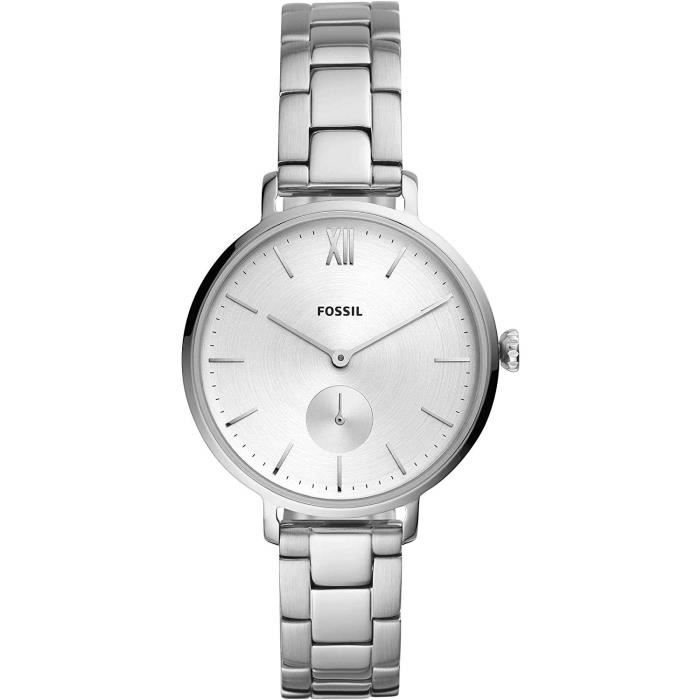 Fossil femme analogique quartz montre clearance