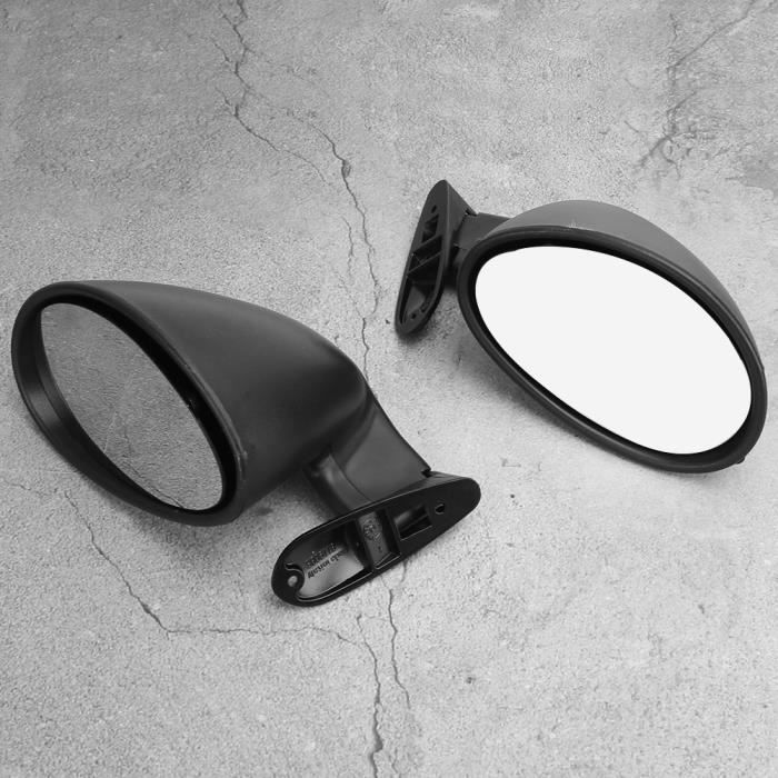 Paire De Rétroviseurs Électriques POWER Noirs Pour Chevrolet Silverado / GMC Sierra 1500 (1999-2002)