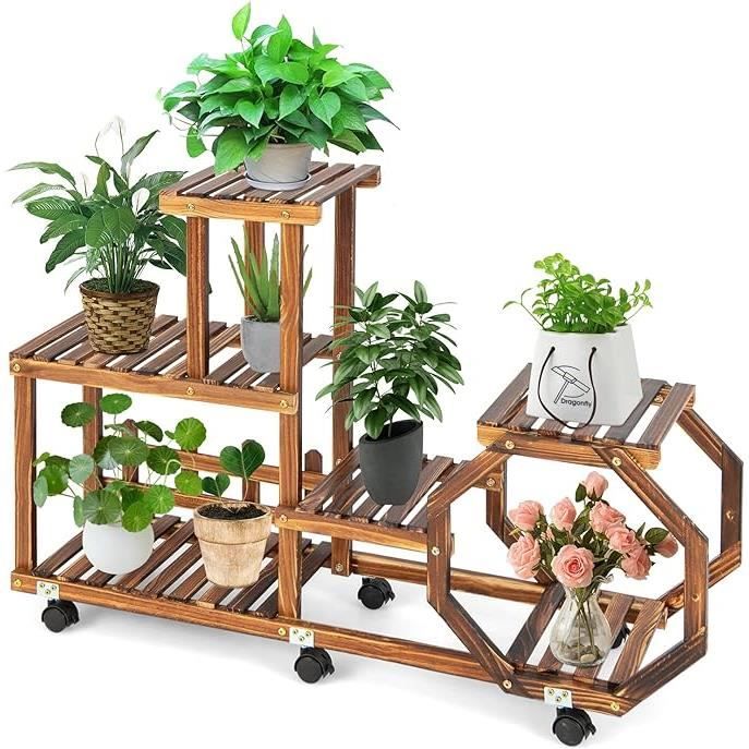 Support Plante Escamotable pour Plantes en Pot main image 1