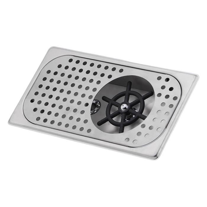 Rince Verre Pour Évier - Lave Verre Automatique Inox - Nettoyage 360° - Pour Biberons Et Verres