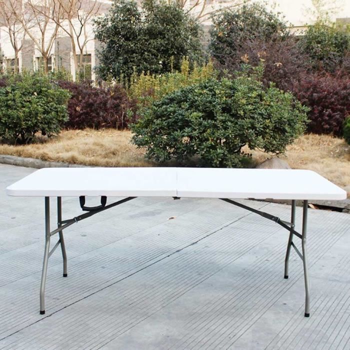 Tables D Exterieur Pliante Table A Treteaux Pique Nique Camping
