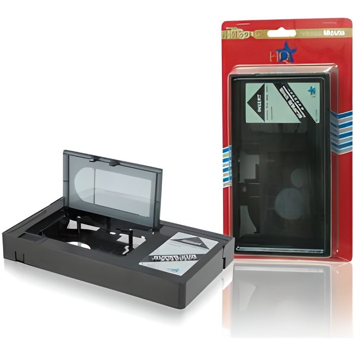 ADAPTATEUR CASSETTE VIDEO VHS-C EN VHS
