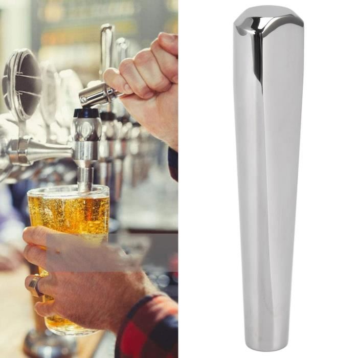JAR® Poignée de bière pression 3/8 poignée de robinet en acier inoxydable  poignée de robinet de bière accessoire 119186