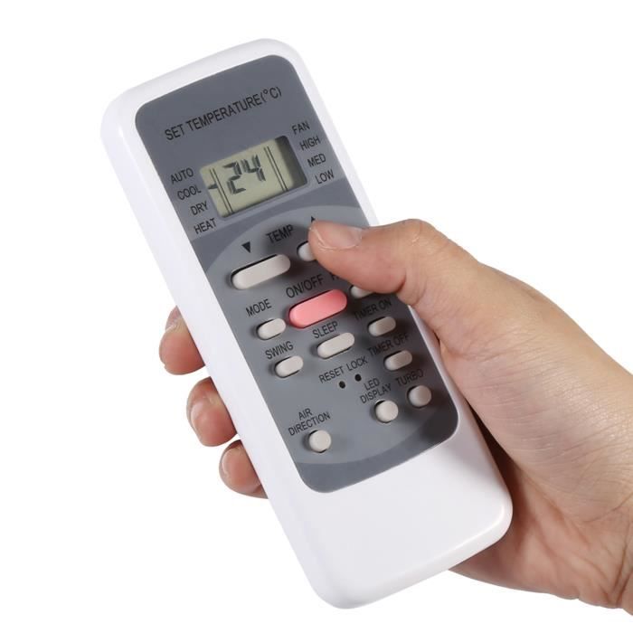 Télécommande de climatiseur - Télécommande universelle pour Midea R51M - E-CHN