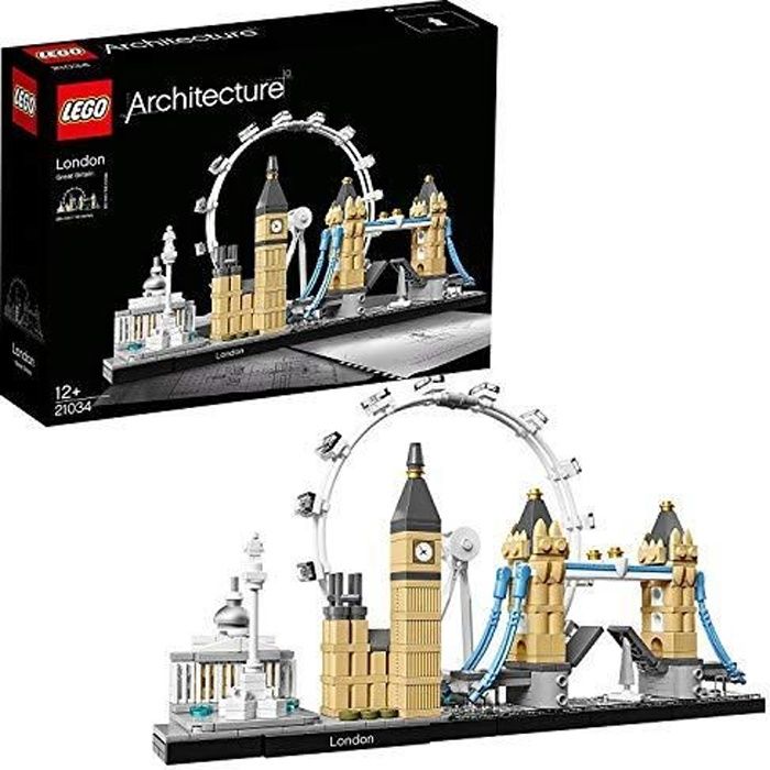 LEGO Architecture - Londres - 21034 - Jeu de Construction 21034