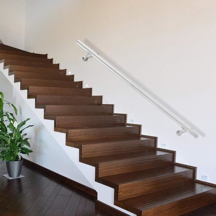Rampe Escalier Exterieur Fixation Murale Rampe D Escalier Murale 150cm Main Courante En Acier Inoxydable
