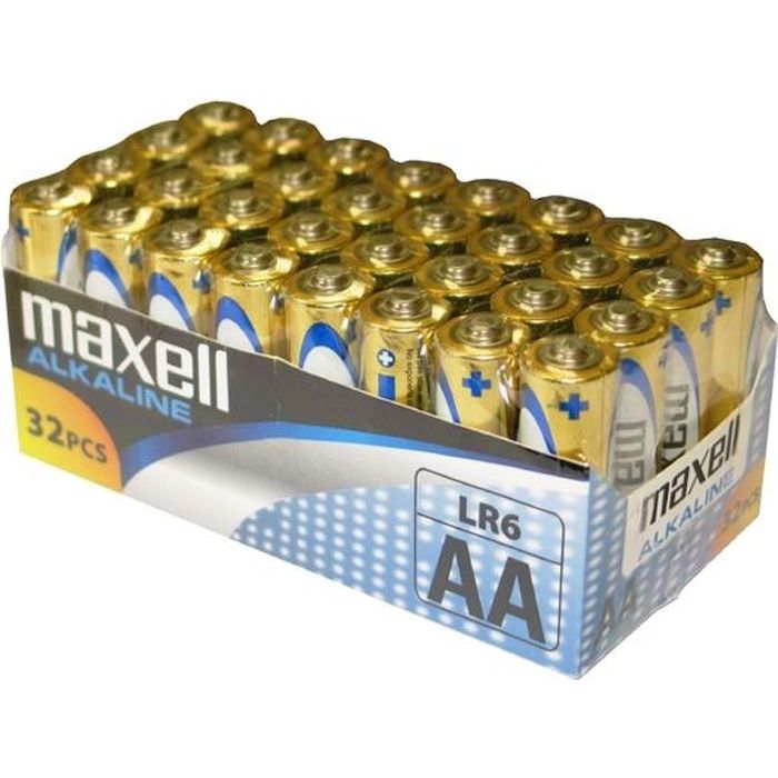 MAXELL - Piles LR06 AA Pack de 32 - 790261