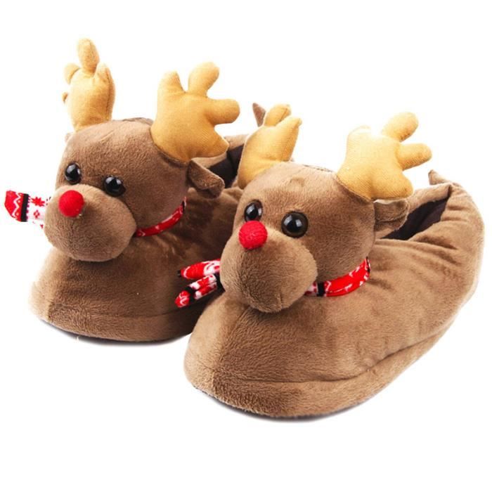 Pantoufles noel