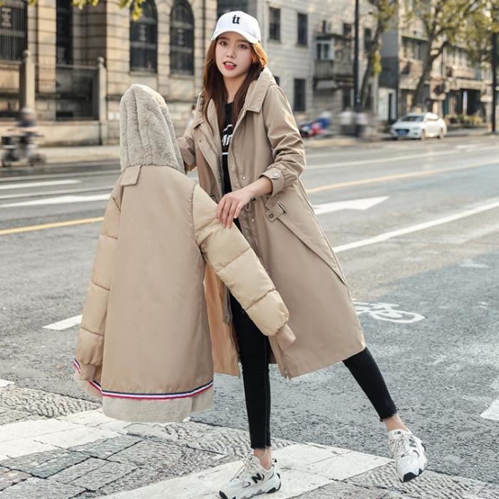 Manteau hiver femme plus clearance