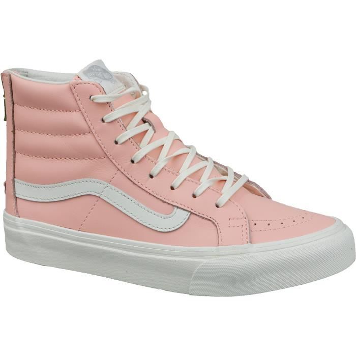 vans femme grise et rose