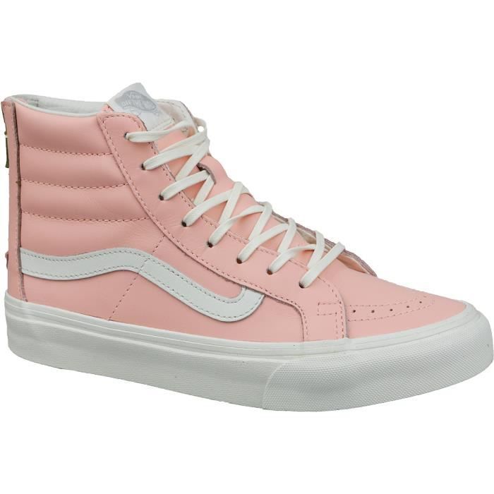 vans femme avec rose