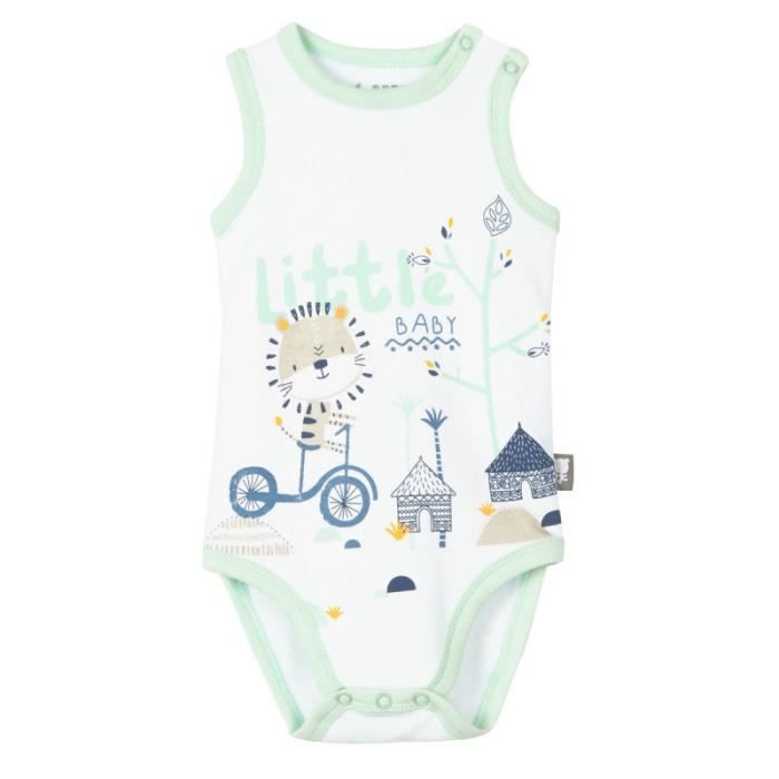 Body Debardeur Bebe Garcon Blanc Lion Babe Taille 36 Mois Blanc Cdiscount Pret A Porter