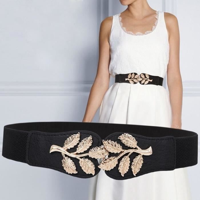 ceinture large elastique femme