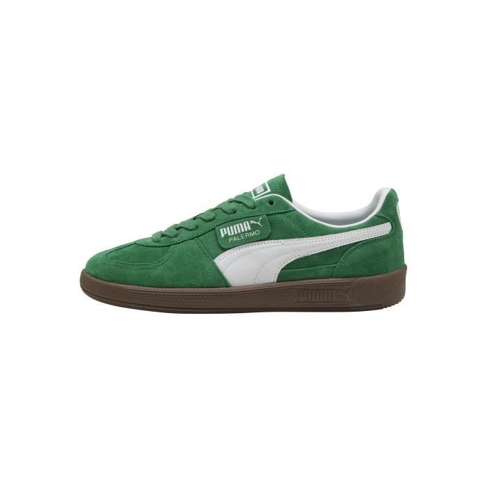 Puma Basket Basse Cuir Puma Palermo - Fierce Rouge Poison rose