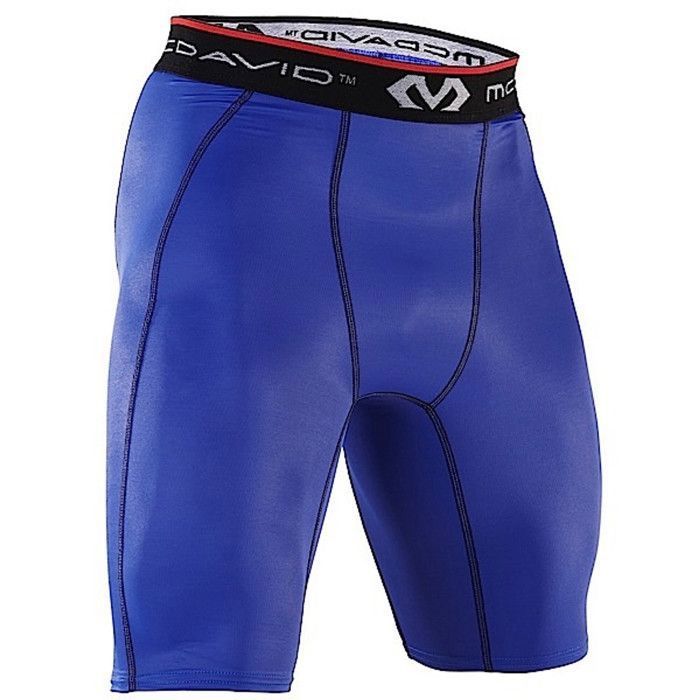 Short de Compression - McDavid - 8100 - Homme - Bleu - Maintien musculaire - Fitness