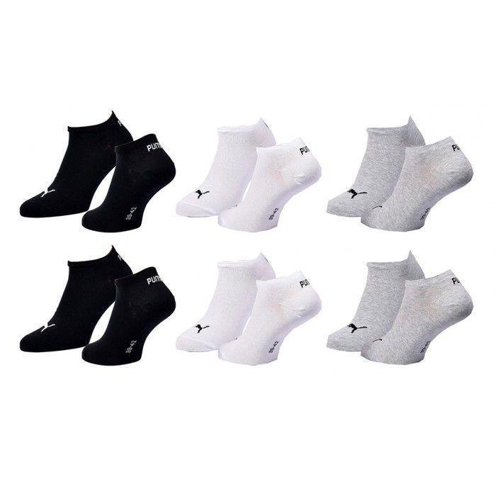 Lot De 6 Paires De Chaussettes De Sport Homme FJ ComfortSoft - Taille 7-12 - Multicolores