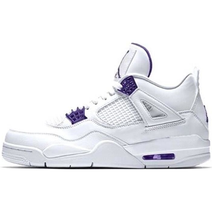 Airs Jordans 4 Retro Metallic Purple Chaussures de Basket Pas Cher ... Airs Jordans 4 Retro Metallic Purple Chaussures de Basket Pas Cher ...