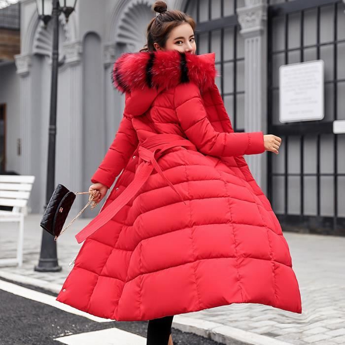 Manteau laine rouge outlet