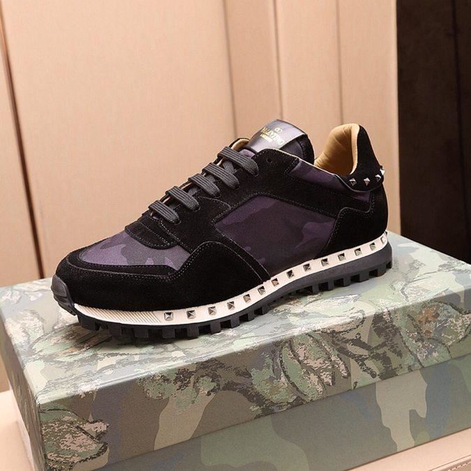 valentino basket femme noir