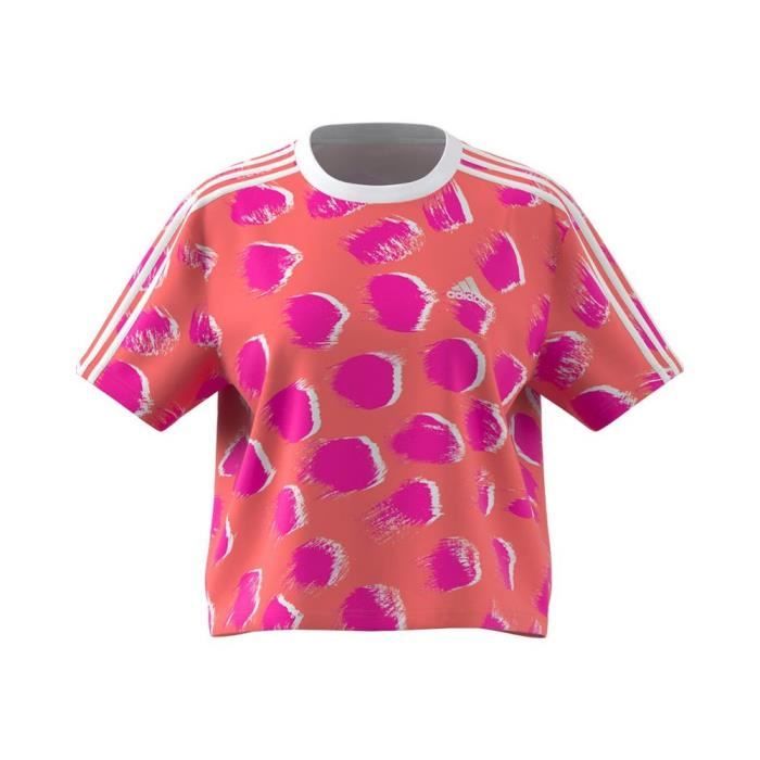 Magliette adidas online rosse