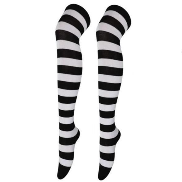 Grande chaussette noir outlet