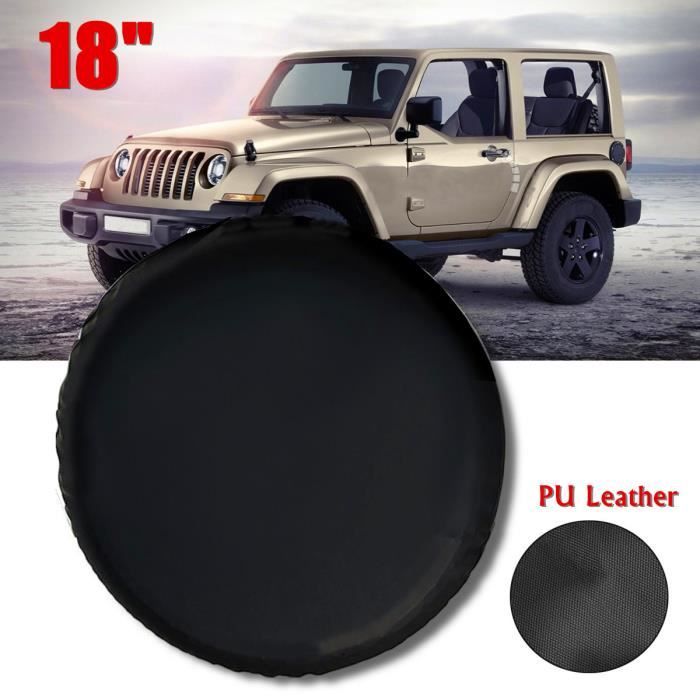 Pneu D été >> Neufu 18 Roue De Secours Pneu Roue Couverture Resistant Aux Intemperies Pour Jeep Wrangler 33 35 Pneu D été >> Neufu 18 Roue De Secours Pneu Roue Couverture Resistant Aux Intemperies Pour Jeep Wrangler 33 35